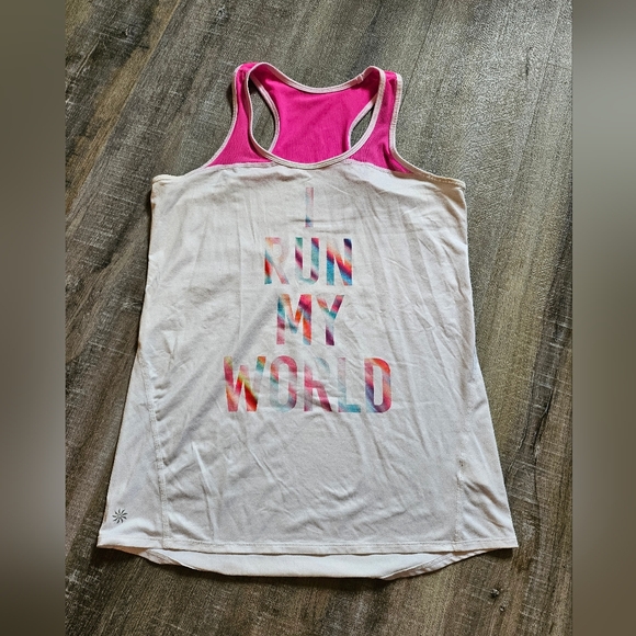 Athleta Girl Youth Racerback Tank Top - Picture 1 of 3